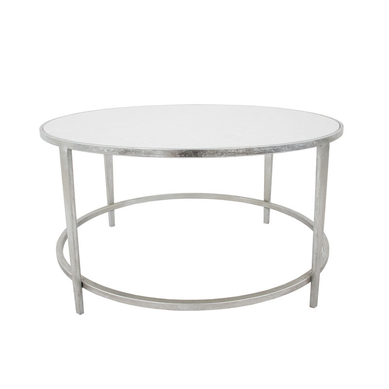 Augustine Coffee Table, Silver