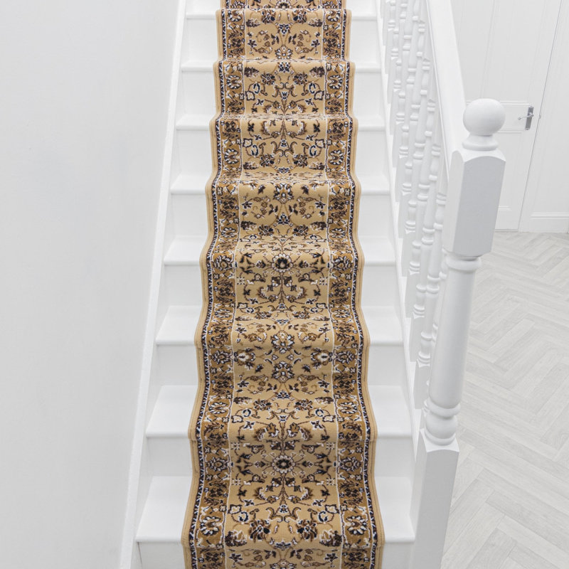 Stair Runner Oriental Area Rug, Runner 60 x 450 cm