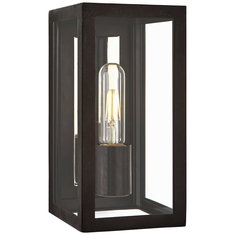 Chapman & Myers Fresno 3/4 Wall Lantern, 10" H x 5" W x 5.75" D