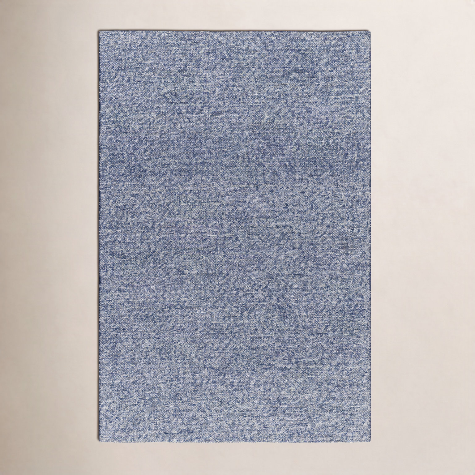 Tariah Hand-Woven Blue Rug, Rectangle 8' x 10'