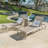 Caggiano Outdoor Metal Chaise Lounge Set with Table-603930735-593331665