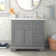 Currahee 36'' Single Bathroom Vanity with Engineered Stone Top