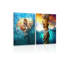 2 Piece Wrapped Canvas Print-1815582727