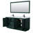 Miranda 72" Freestanding Double Bathroom Vanity with Marble Top with 70" Mirror-688790851-688790875