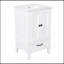 Petit meuble-lavabo avec lavabo et patins réglables-482052452