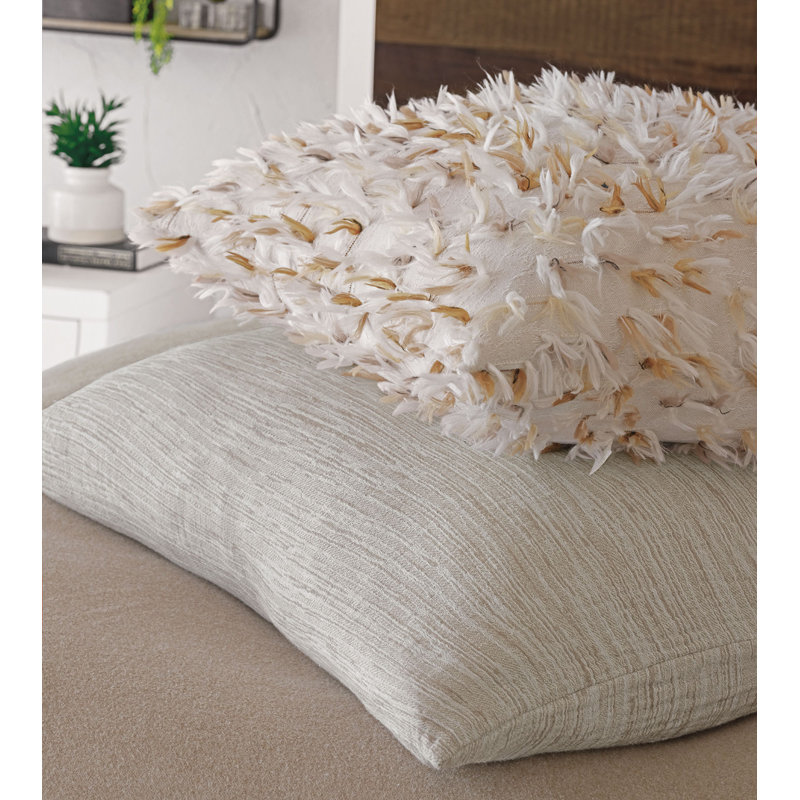 Delaveen Cotton Pillow Sham, Sand