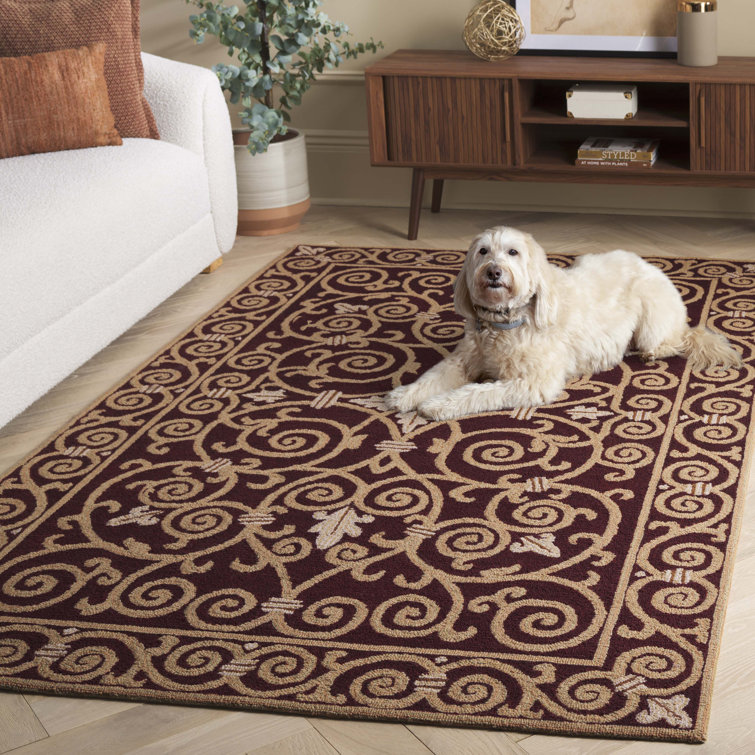 Brayton Hand Hooked Wool Pile Oriental Rug