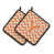 Orange/Blanc