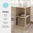 Martha Stewart Kayden Home Office Modular 2 Tier Open Bookshelf-109713878