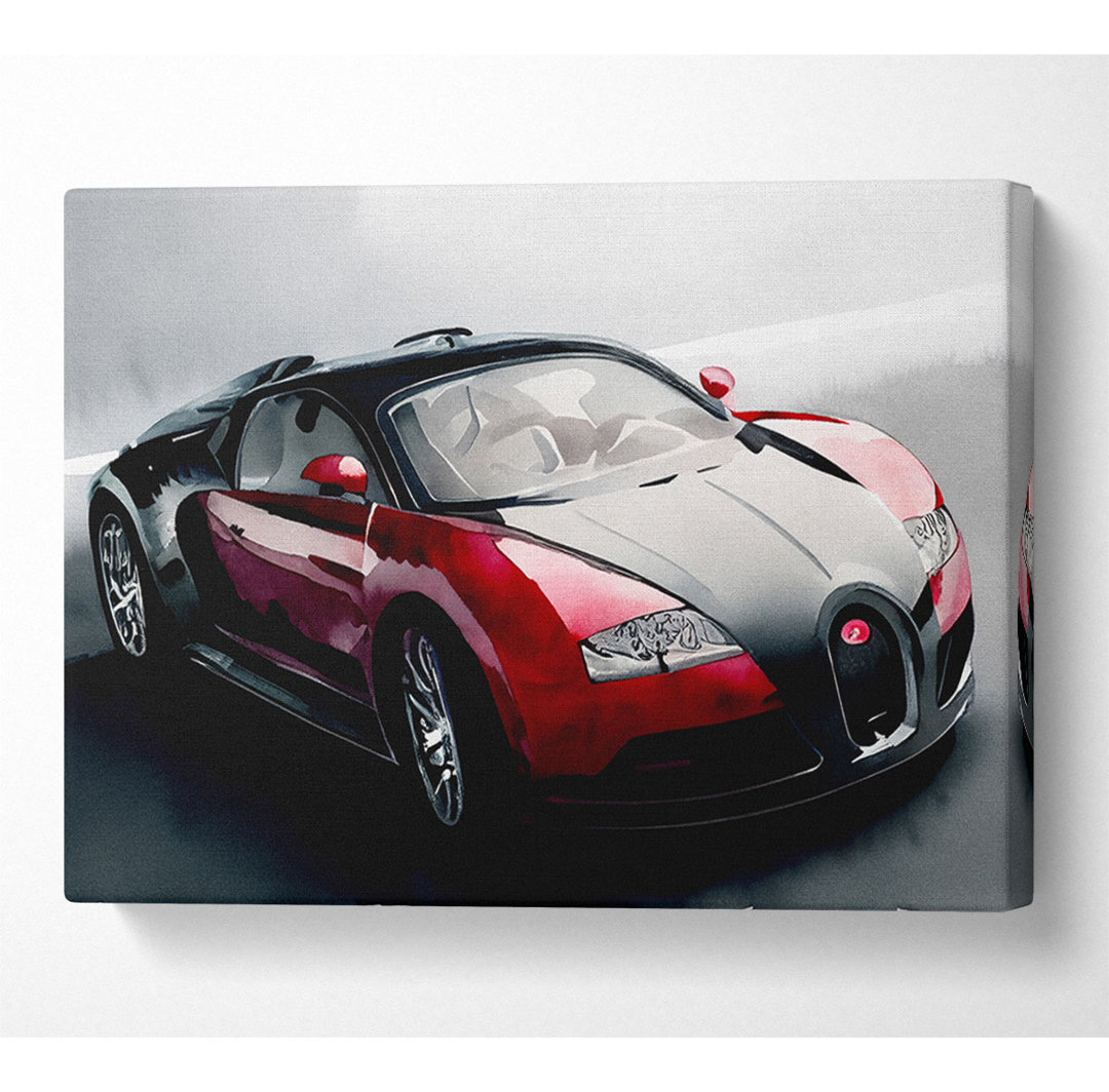 Bugatti Veyron Ready For The Drive - Kunstdrucke auf Leinwand