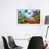 White Floater Framed