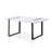 Ivie Metal Base Dining Table