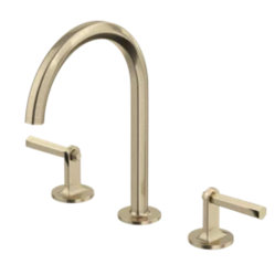 Rohl
Unlacquered Brass Modelle Widespread Lavatory Faucet With C-Spout 