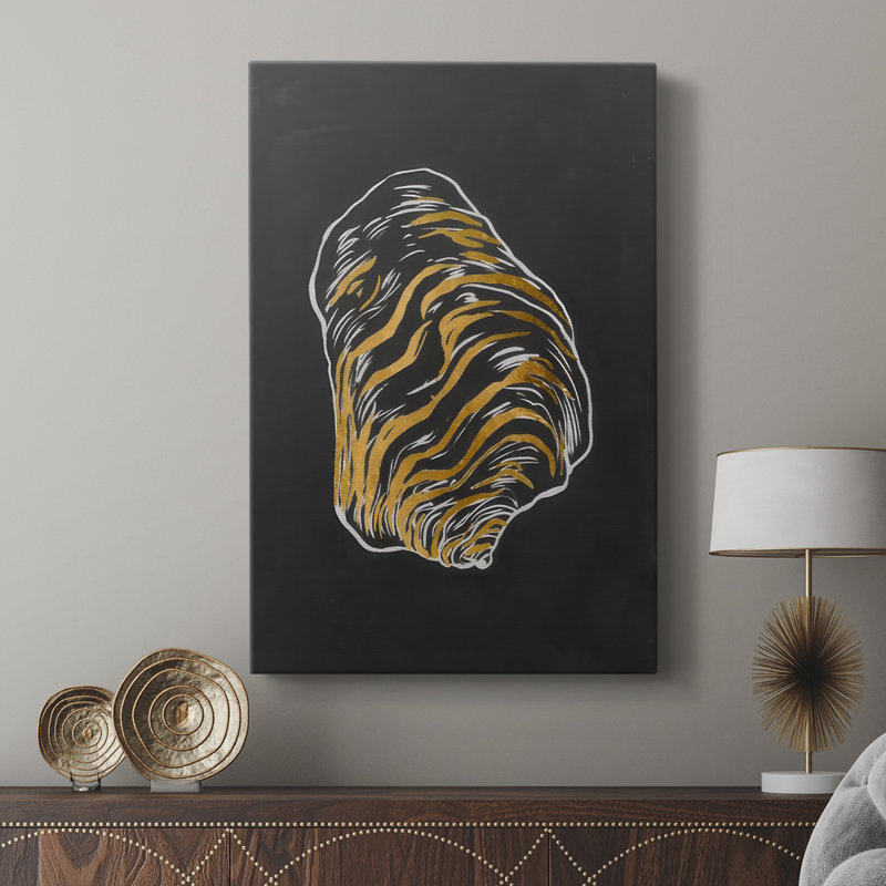 Night Shell II -Custom Wrapped Gallery Cavas