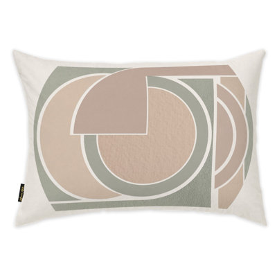 Housse et insert de coussin lombaire Abstract