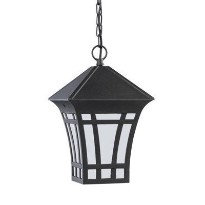 Lanterne suspendue d'extérieur 1 lumière H 11,25 po Herrington