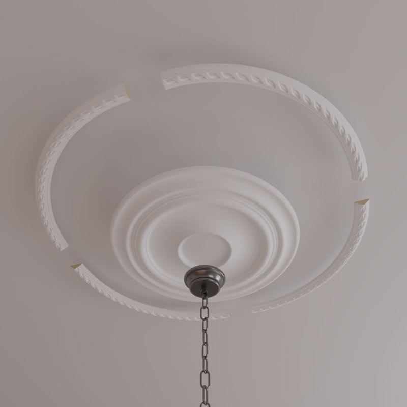 Medway Ceiling Ring Kit, 39.375'' H x 39.375'' W x 1'' D, 4-pack (Makes a Complete Circle)