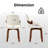 Faux Leather Upholstered Bentwood Swivel Accent Chair (Set Of 2)-275182138