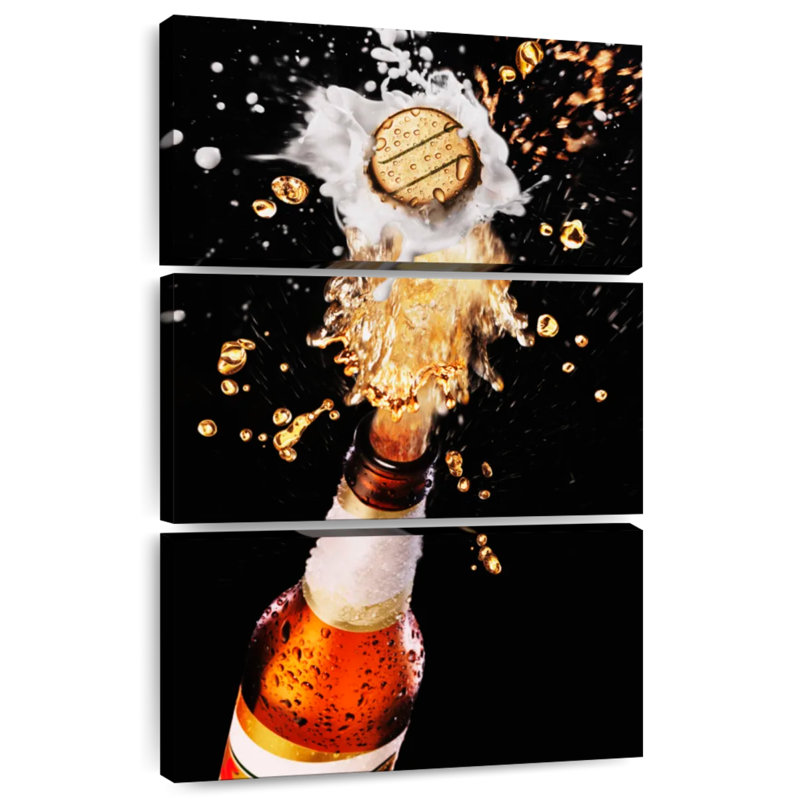 Yarlin Beer Bottle Cap Pop, 32" H x 20" W
