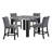 Faux Marble Dining Table with Legs