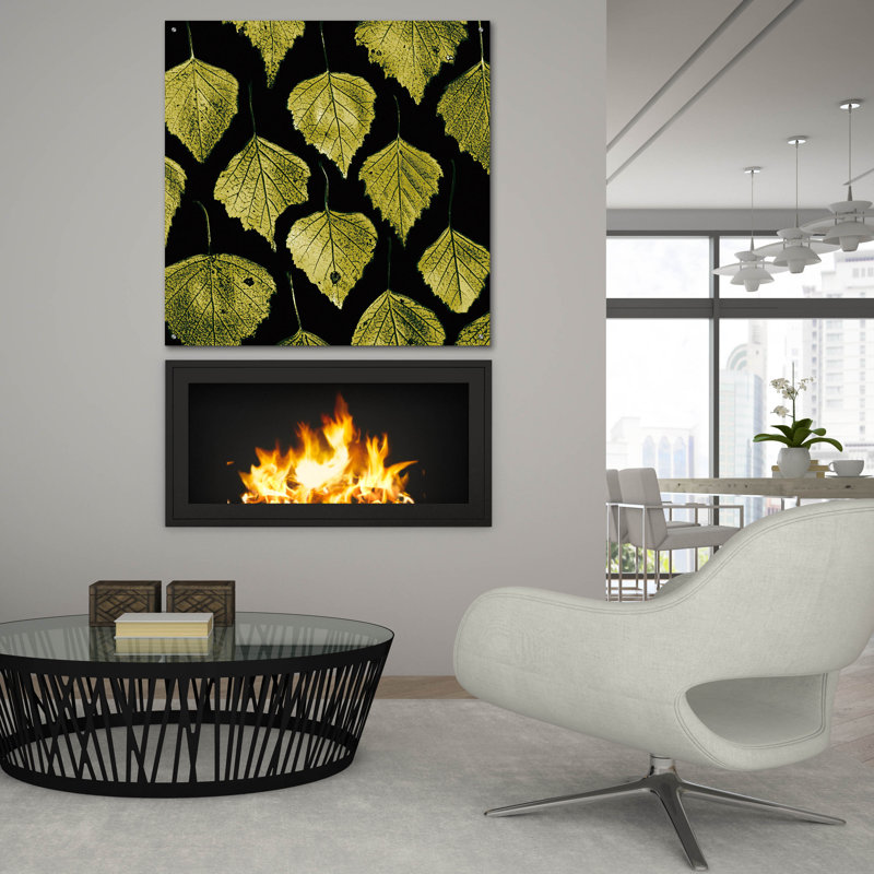 «Green Leaves» par PhotoINC Studio, H 36 po x l 36 po x P 0,2 po