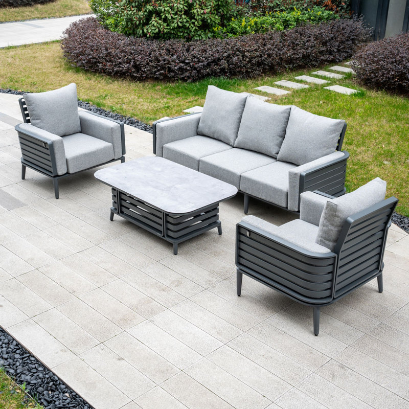 Mimo 4-piece Aluminium Outdoor Sofa Set