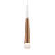 Ultra Single Light Acrylic Steel Dimmable LED Pendant