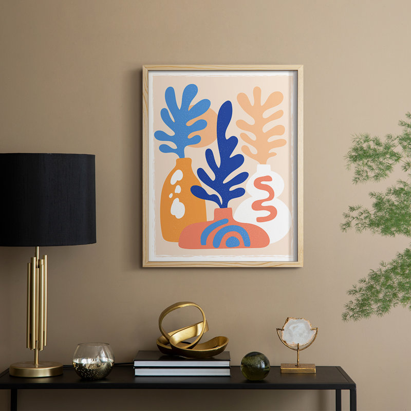 Matisse CECLXI, reproduction d'art encadrée - bois massif, Naturel, H 11 po x l 9 po