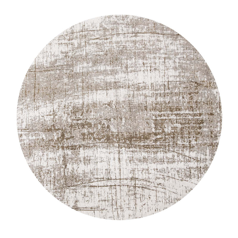 Rectangle 290 cm x 290 cm Abstract Jacquard Indoor / Outdoor Washable Area Rug