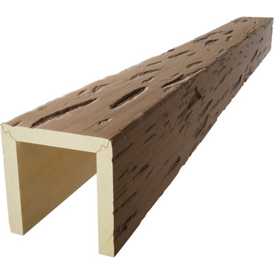 Poutre de plafond 3 côtés Pecky Cypress Endurathane