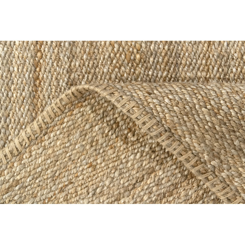Comae Solid Colour Hand Woven Area Rug, Rectangle 250 x 300cm
