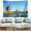Moulins à vent en polyester au tapisserie kinderdijk avec accessoires suspendus inclus-28489544