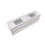 Ensemble de meuble-lavabo double mural 84 po Azden-1531388140