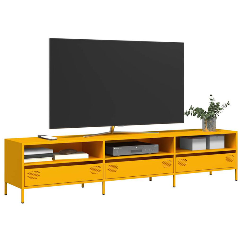 Averylynn TV Stand for TVs up to 24", Mustard yellow