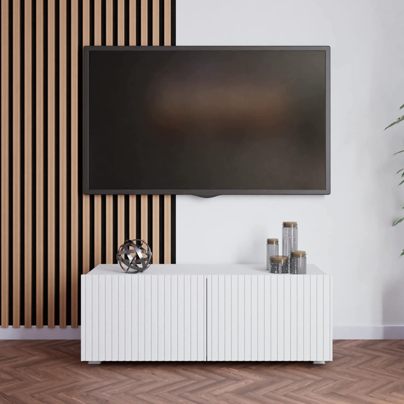 Unfinished TV Stand for TVs up to 50", White