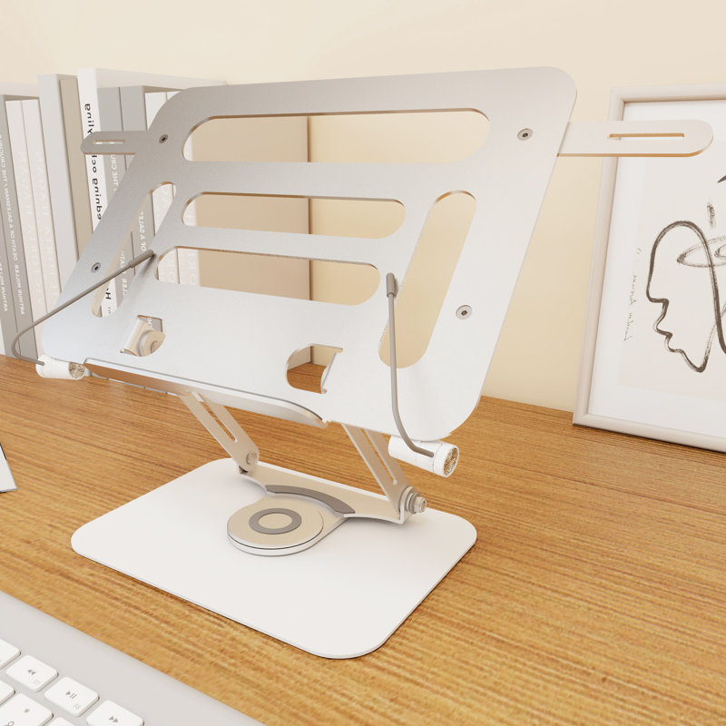 17 Storeys Book Reading Stand,360°rotating Base Book Holder For Reading Hands Free,cookbook Stand, Foldable Desktop Stand For Desk Kids,computer,textbook