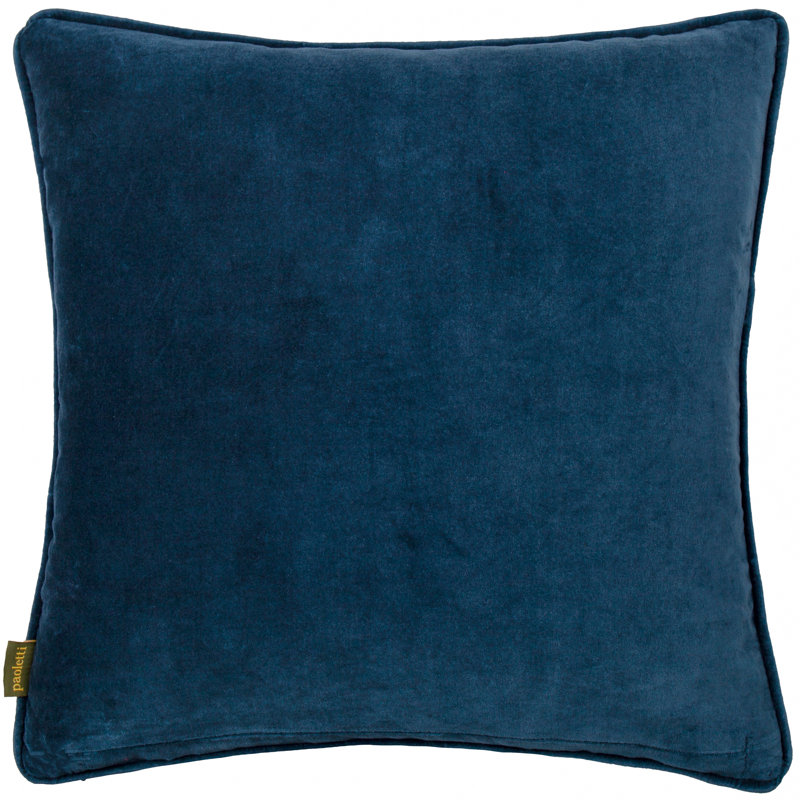 Chedworth Floral Square Throw Cushion, Yellow/Blue