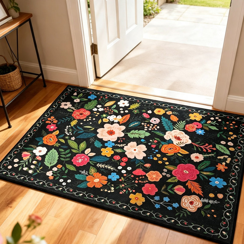 Floral Doormat