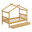 Lit en bois avec tiroirs-1129636430