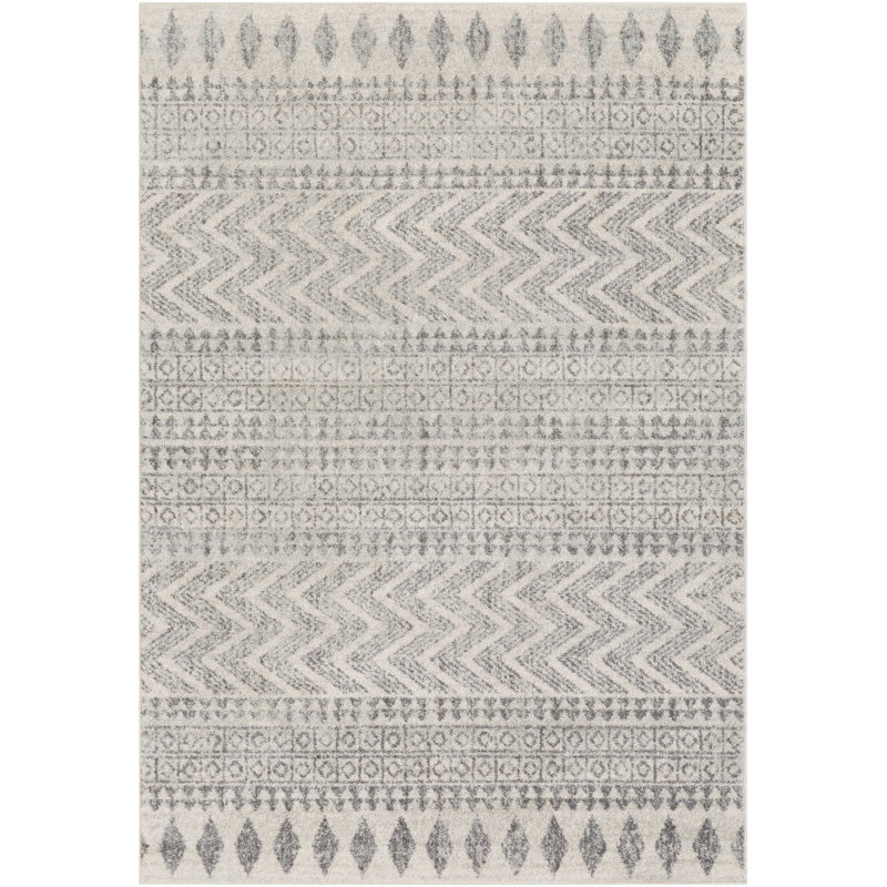 Kioka Chevron Indoor Rug, Rectangle 5'3" x 7'6"