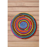 Annastazia Jute No Pattern Round Placemat