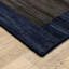 Tapis bleu / brun en laine Weston-318800714-318800723
