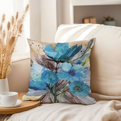 Floral Blue Flowers I Flowers Classic
