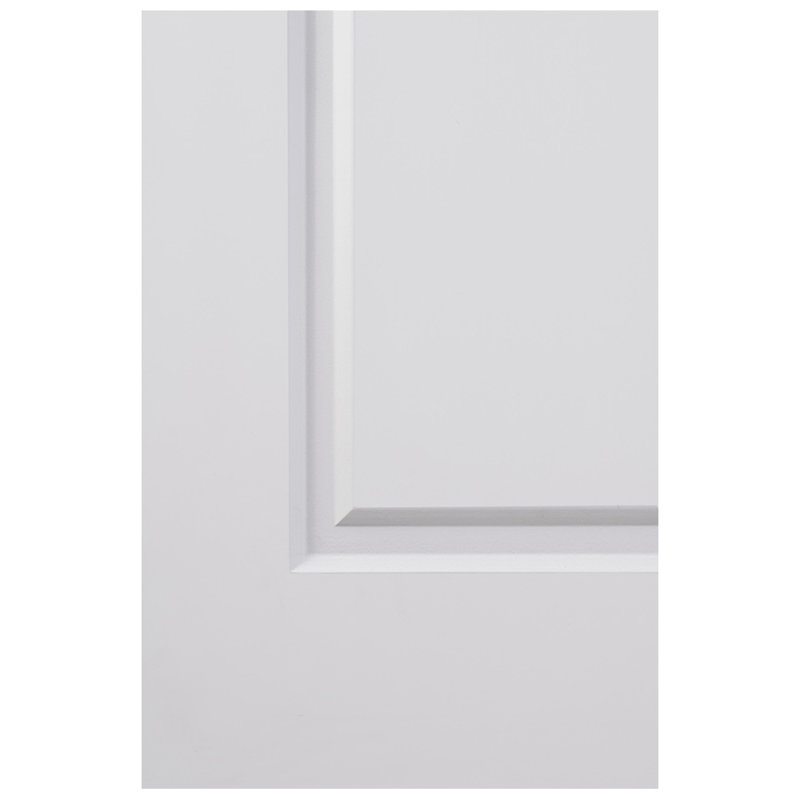 Porte intérieure traditionnelle laminée 2 panneaux blanc doux seulement, 32 po x 80 po
