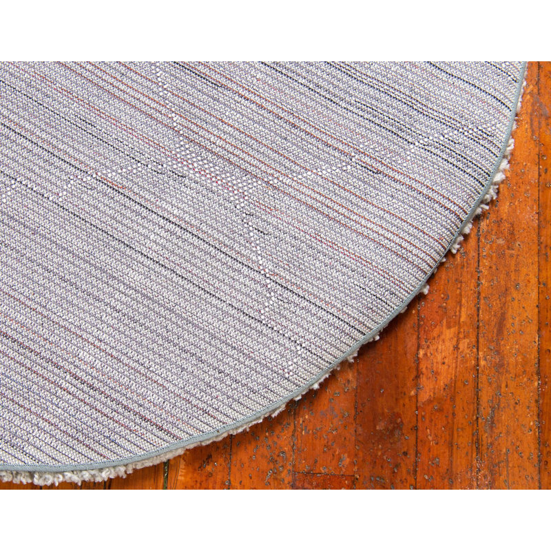 Annetta Geometric Indoor Rug, Round 5'3"