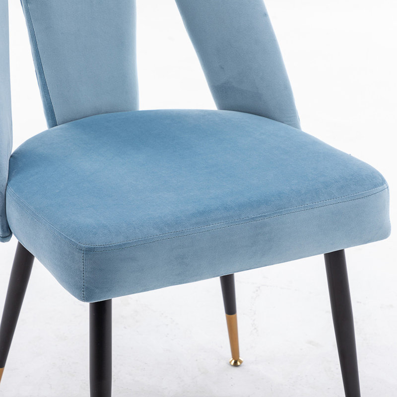 Dining Chair,dining room chair,dinning chair,kitchen chair, Light Blue, 2