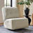 Adamira Modern Faux Leather Swivel Rocker Power Recliner with USB Ports-1321176684