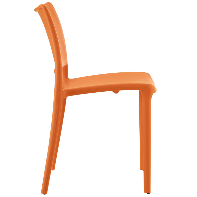 Chaise de salle à manger Hipster par Modway, Orange