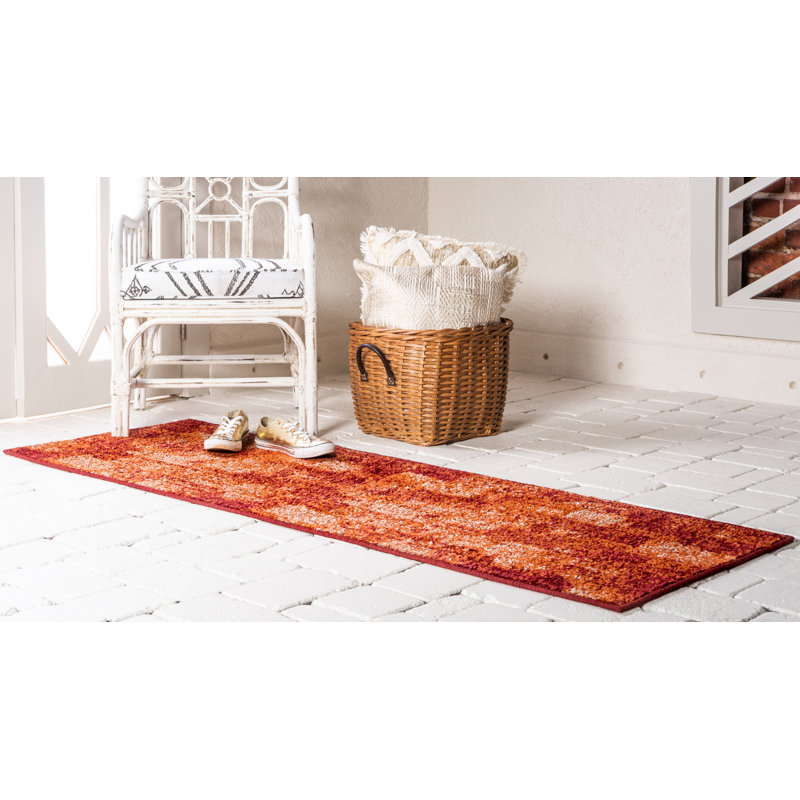 Abstract Area Rug, Runner 76 x 305cm