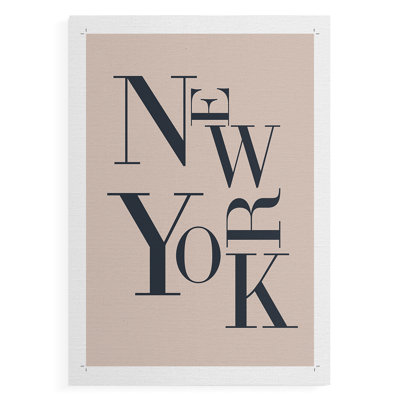 City Center Type I - Impression sur toile seulement - NON-CADRE